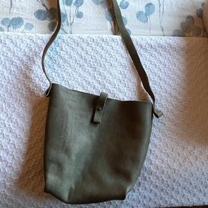 Soft Leather Over The Shoulder Bag